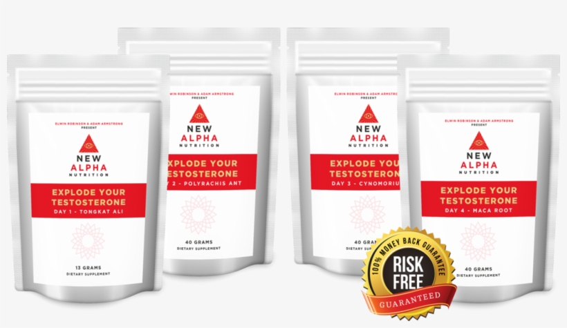 Explode Your Testosterone Superherb Multipack, 90 Day - Box, transparent png download