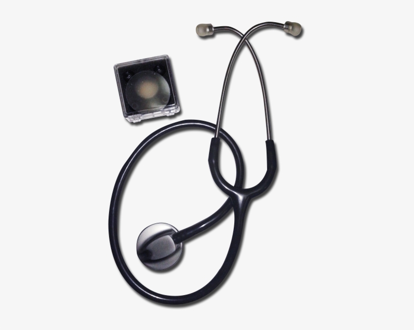 <p>campana De Aluminio Y Auricular De Acero Inoxidable - Stethoscope, transparent png download