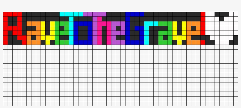 Rave To The Grave Perler Bead Pattern / Bead Sprite - Minecraft Headphone Pixel Art, transparent png download