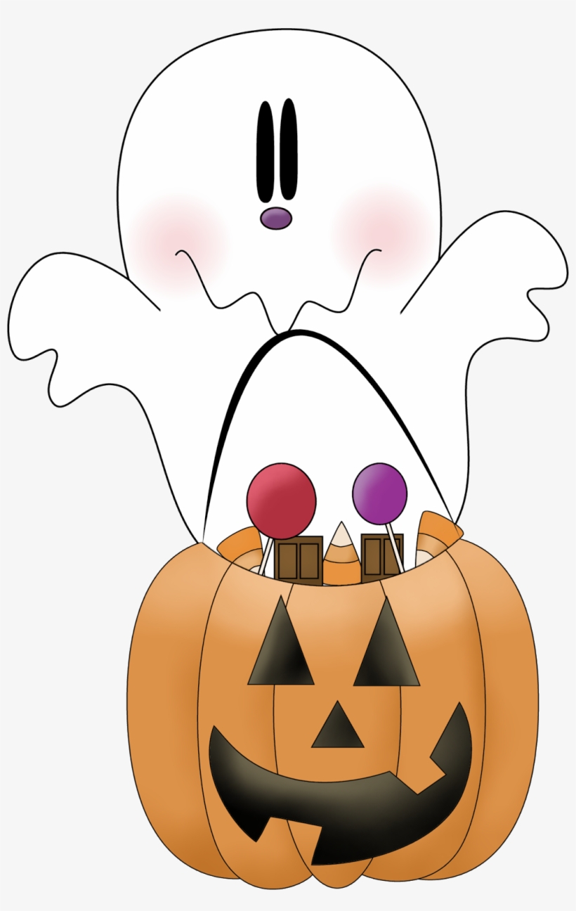 Halloween Ghosts, Diy Halloween, Halloween Images, - Calabazas Y Fantasmas Dibujo, transparent png download