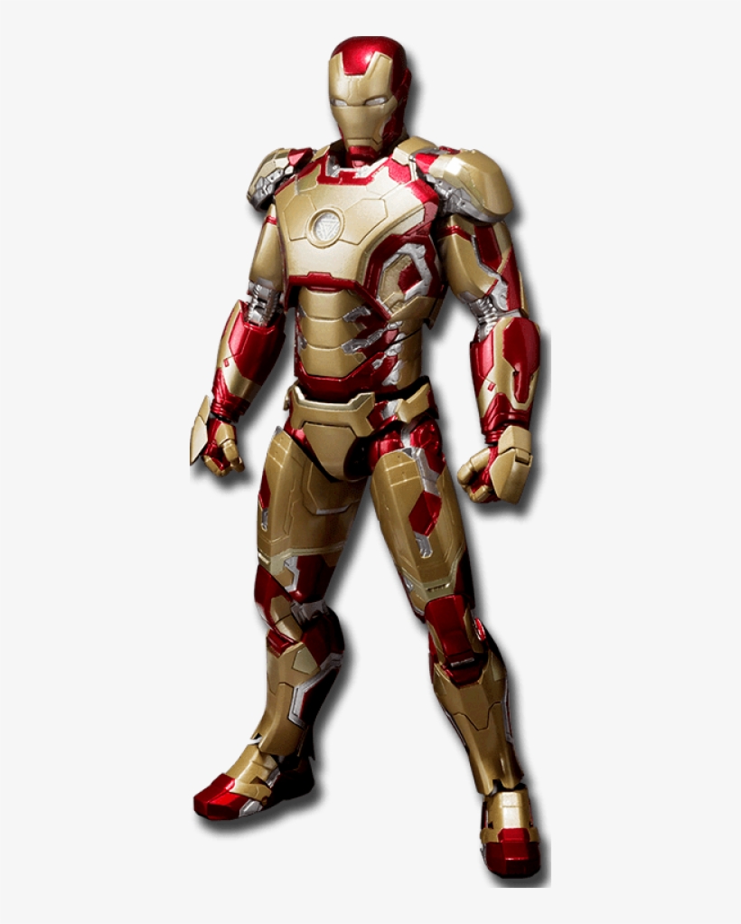 Iron Man Mkxlii Figure - Bandai Sh Figuarts Iron Man Mark 42, transparent png download