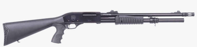Pump Action Shotgun, 12 Gauge, 50 Cm 4140 Steel Barrel, - Tabanca Kabzeli Dipçik, transparent png download
