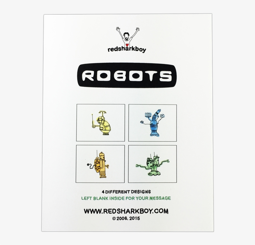 Robots Notecards - Emblem, transparent png download