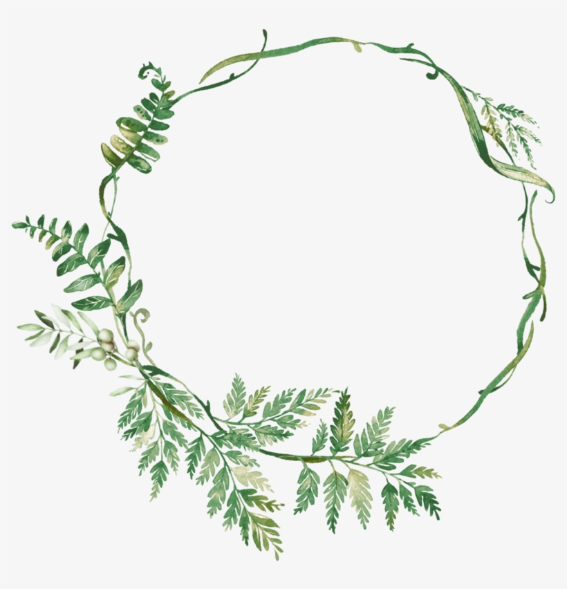 Leaf Wreath Png, transparent png download