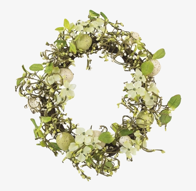 Country Meadow Easter Wreath - Wreath, transparent png download