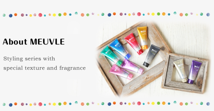 About Meuvle ー Styling Wax Series With Special Texture - Graphic Design, transparent png download