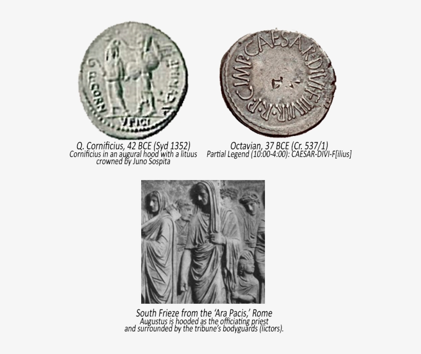 Denarius Of Julius Caesar - Coin, transparent png download