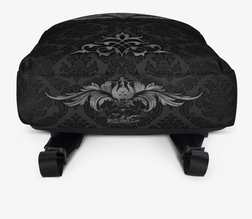 Goth Silver Pentagram Backpack - Backpack, transparent png download