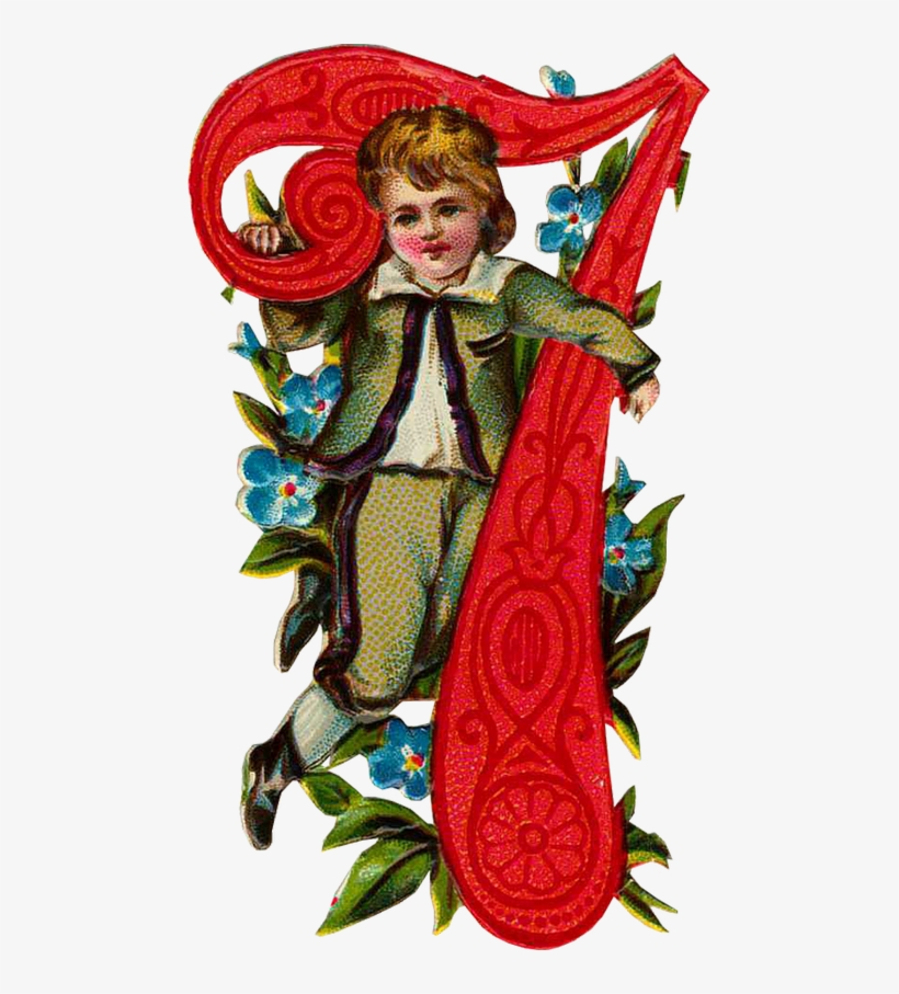 Vintage Numeral Child No - Vintage Numbers, transparent png download