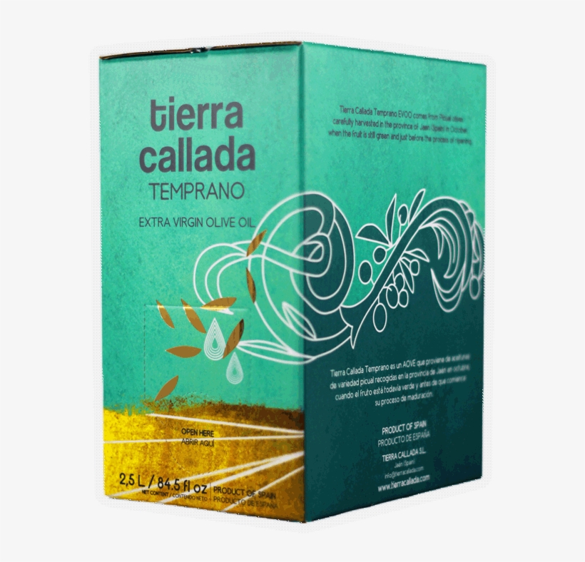 Temprano Evoo Bag In Box 2,5 L - Flyer, transparent png download