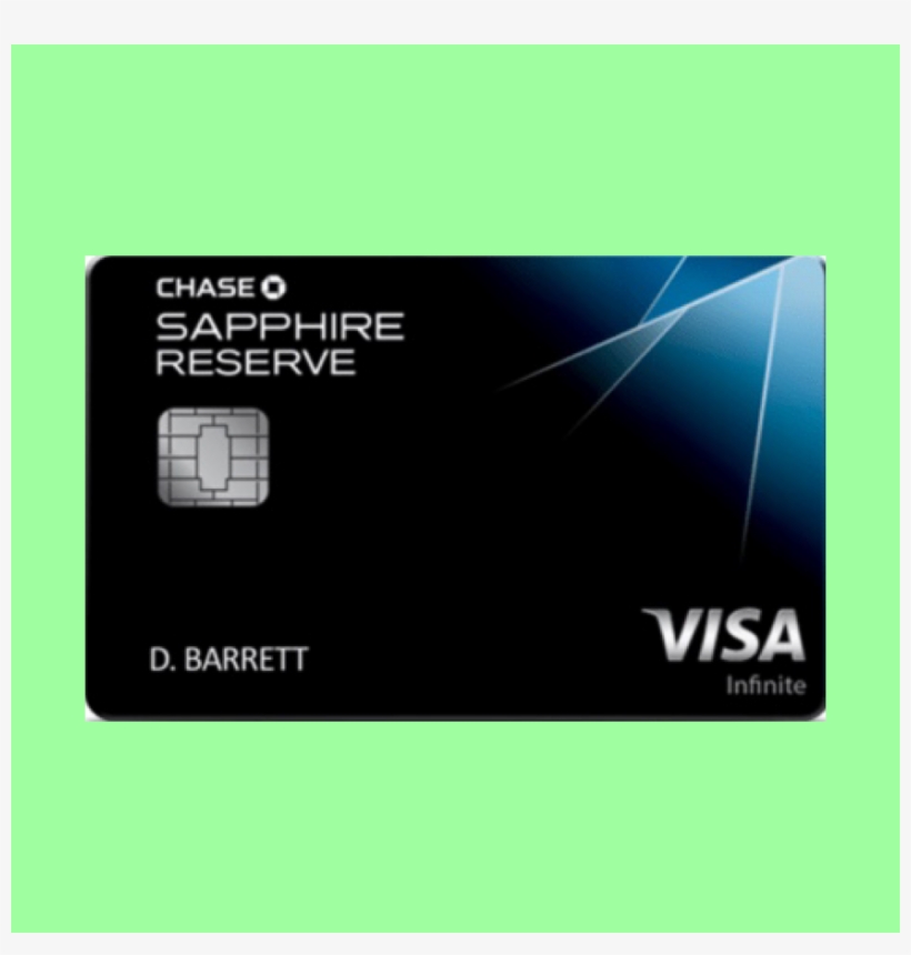 Chase Sapphire Card, transparent png download