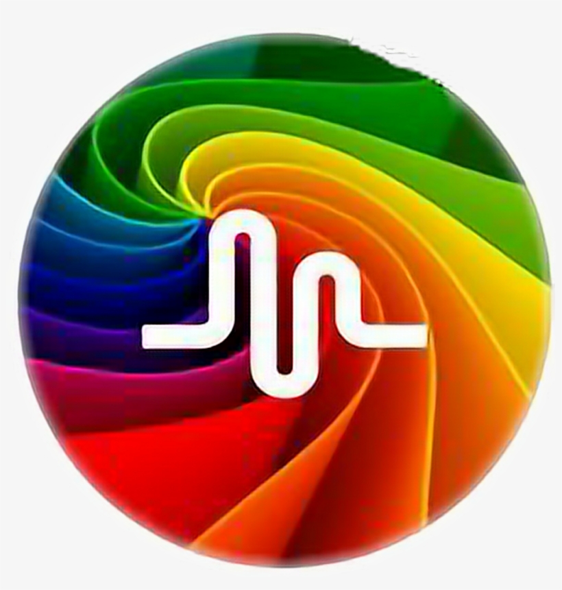 #musically #rainbow - Colorful, transparent png download