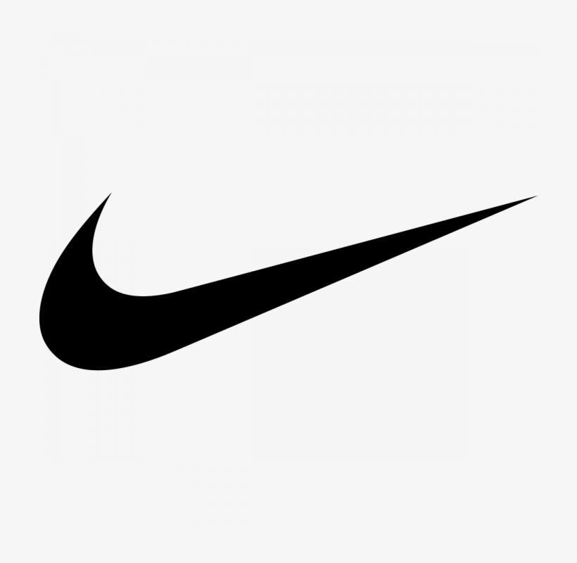Nike - Nike Black Logo Transparent, transparent png download