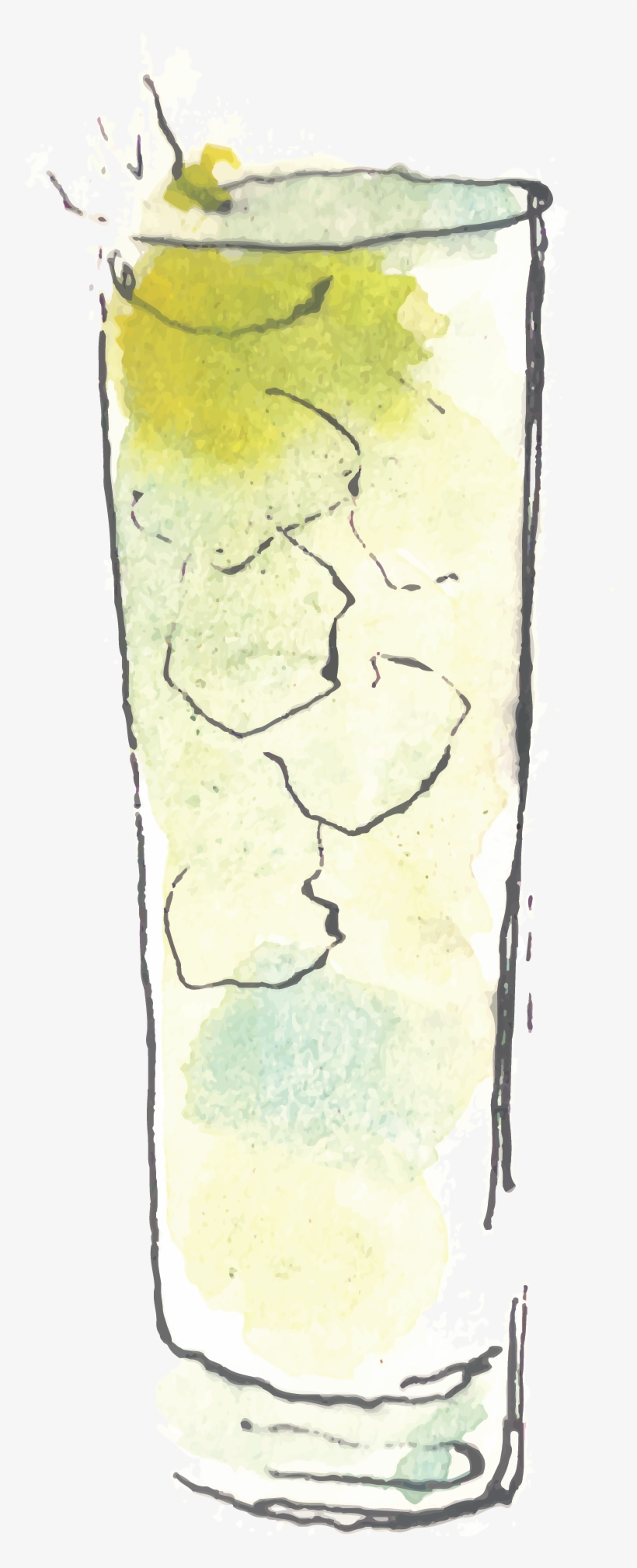 Ginger Rickey - Fizz, transparent png download