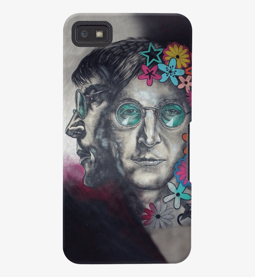 Dailyobjects Silver John Lennon Pop Art Case For Blackberry - Visual Arts, transparent png download
