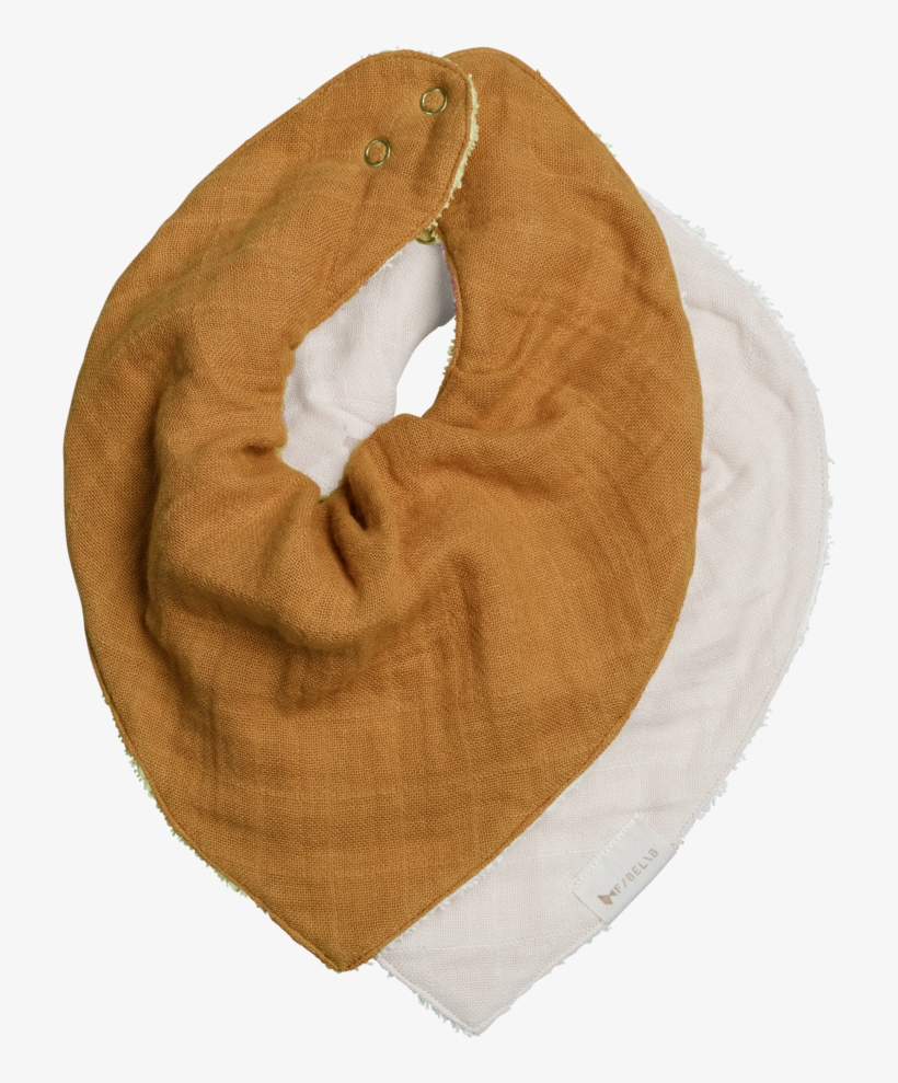 Bandana Bib - 2 Pack - Fawn - Scarf, transparent png download