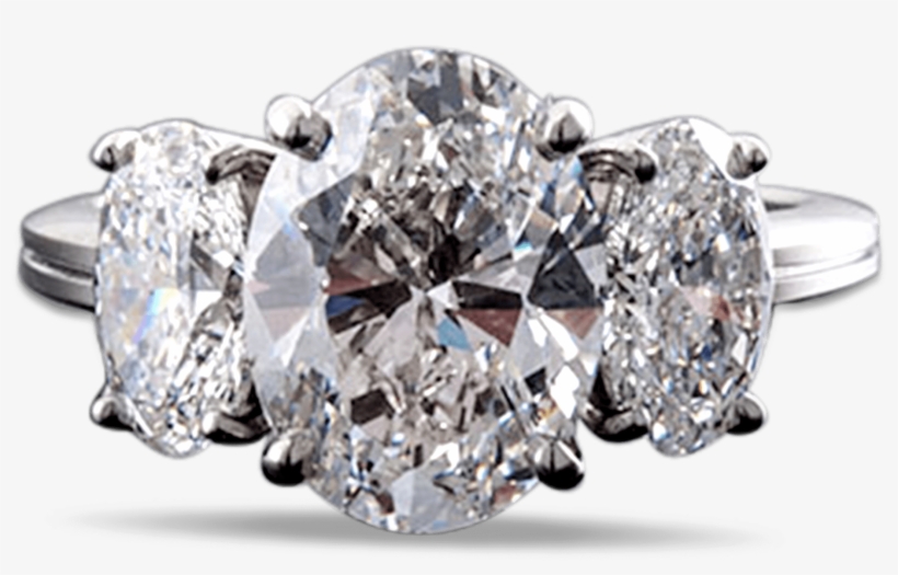 Three-stone Diamond Ring, - Pre-engagement Ring, transparent png download