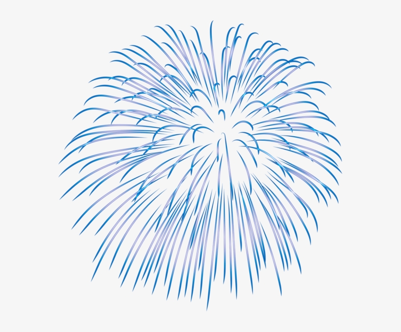 0, - Transparent Background Fire Works Clip Art, transparent png download
