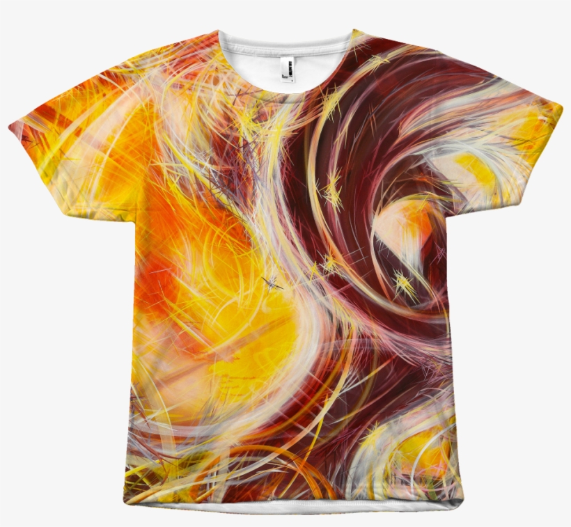 Reconstruction Of The Chimera All Over Print Tee - Painting, transparent png download