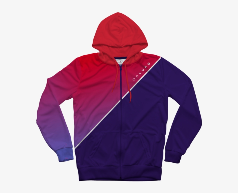 Drlupo Zip Hoodie - Sweatshirt, transparent png download