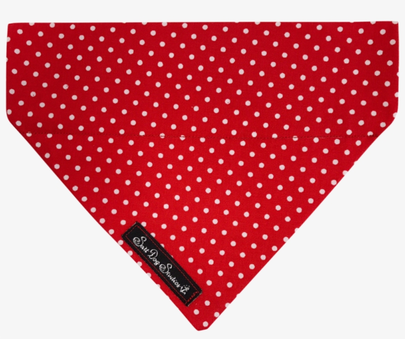 Red Polka Dot Dolly Dog Bandana - Transparent Thanksgiving Frames And Borders, transparent png download