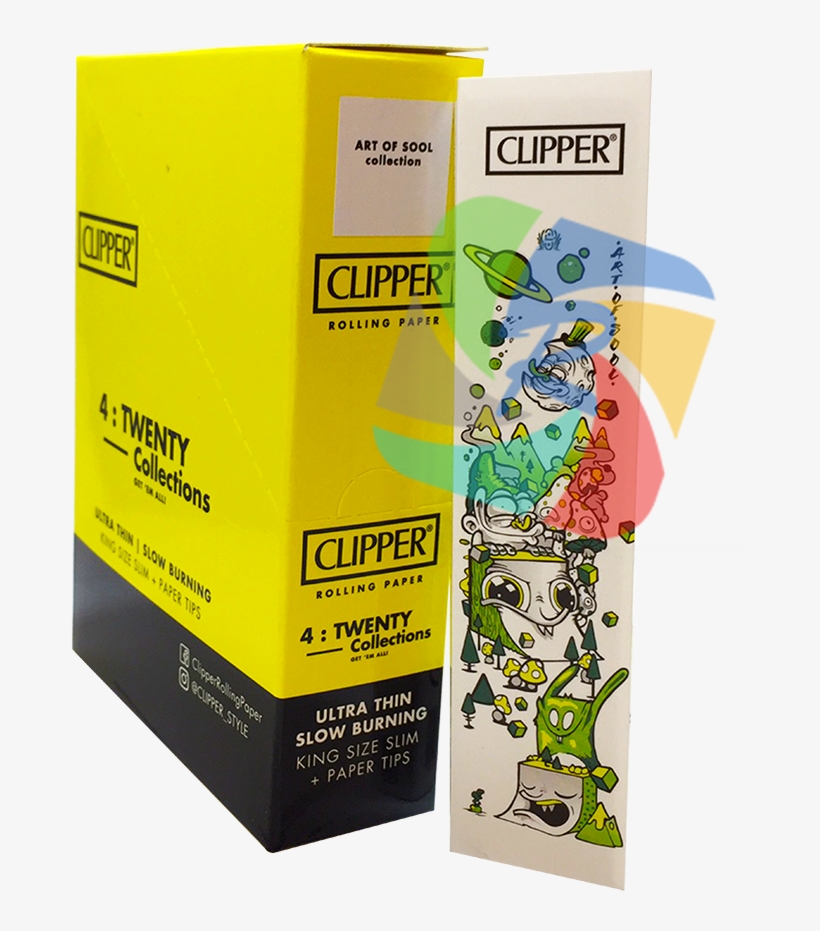 4twenty Clipper Kingsize Papers - Carton, transparent png download
