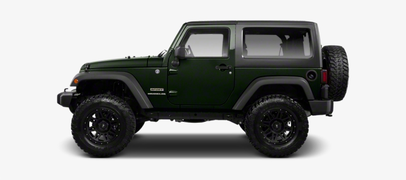 2012 Jeep Wrangler - All Black Jeep 2 Door, transparent png download