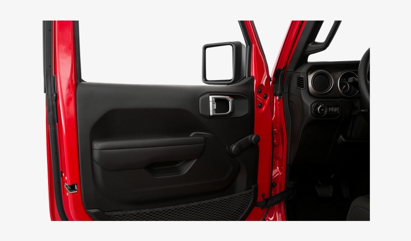 Inside Of Driver's Side Open Door, Window Open - Window, transparent png download