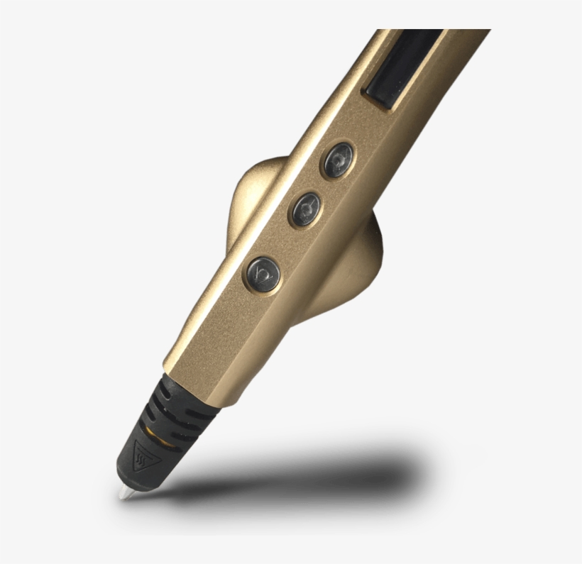 Polaroid Draw 3d Pen Unctouchable Gold - Rifle, transparent png download