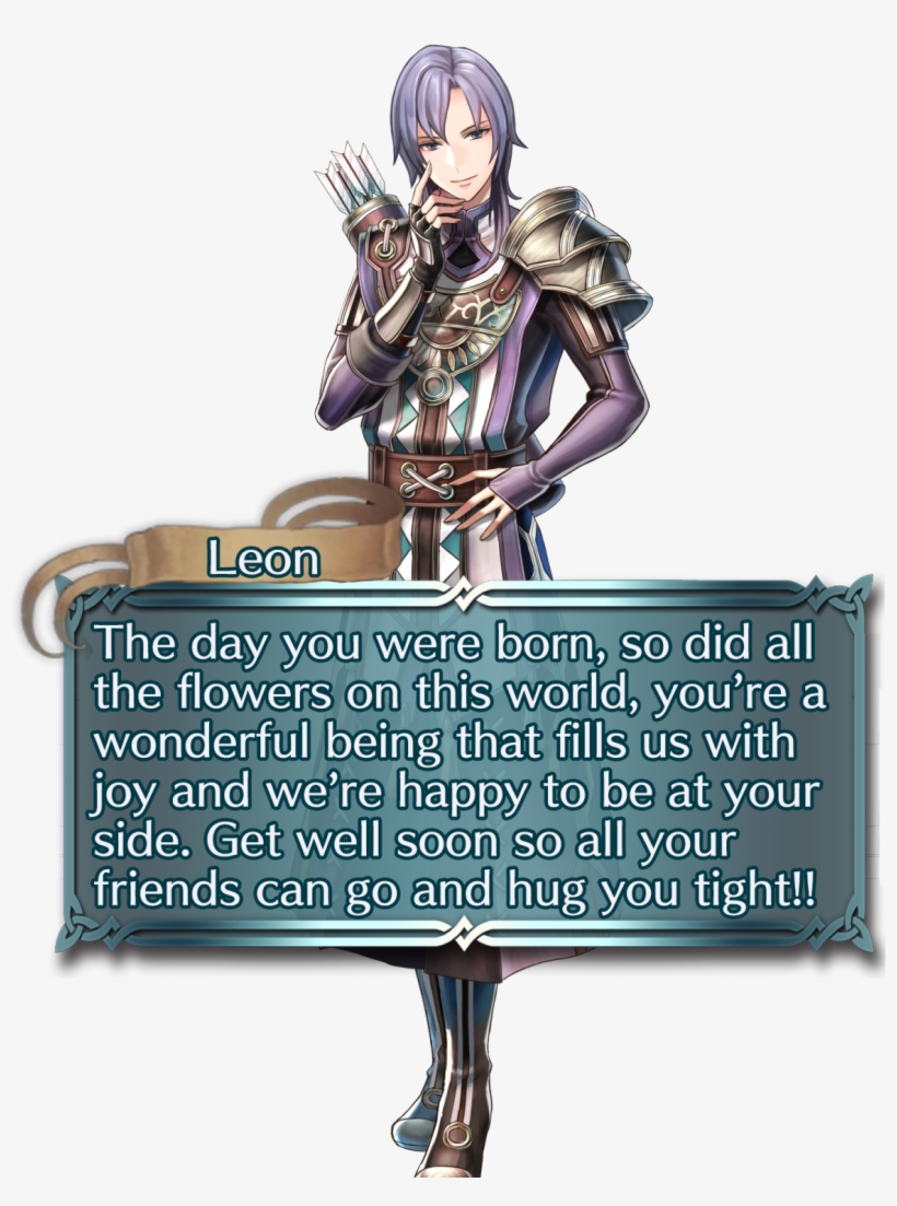 Hope This One Makes You Even Happier Then - Leon Fire Emblem Heroes, transparent png download