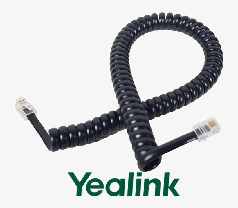 Yealink Curly Cord, transparent png download