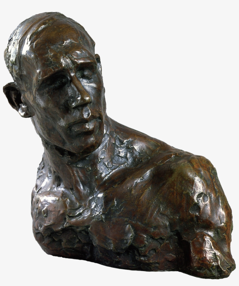 △rokuzan Ogiwara - Bronze Sculpture, transparent png download