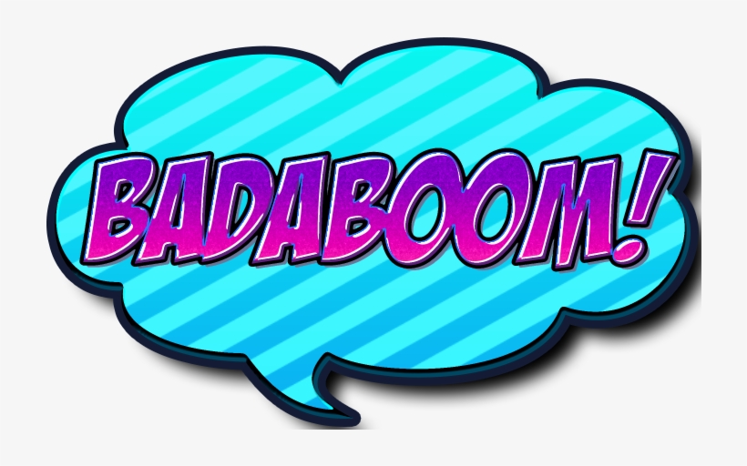 Comic Book Themed Speech Bubbles, transparent png download