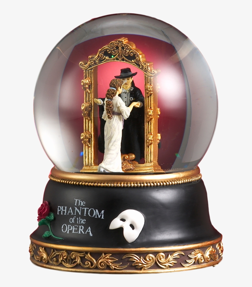 Phantom Of The Opera™ Phantom & Christine Mirror Scene - Music Box Phantom And Christine, transparent png download