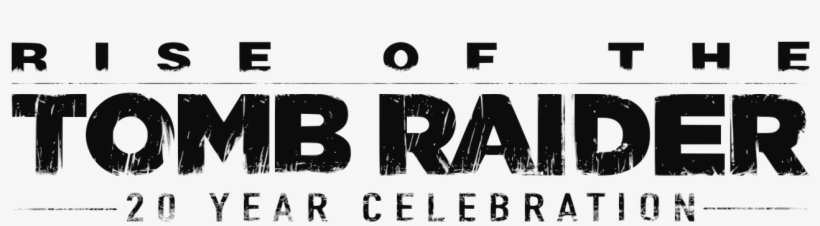 Rise Of The Tomb Raider 20 Year Celebration Logo - Rise Of The Tomb Raider 20th Anniversary Png, transparent png download