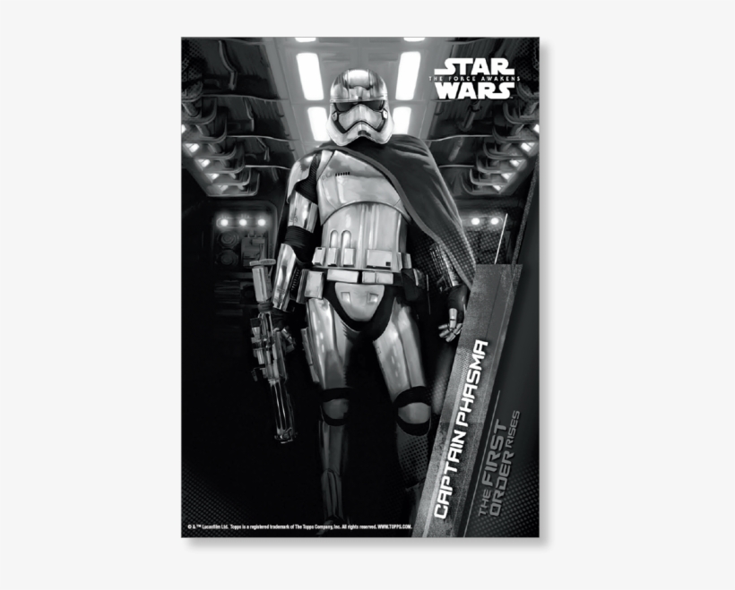 Captain Phasma Tfa First Order - Star Wars Season 1 8 Collection, transparent png download