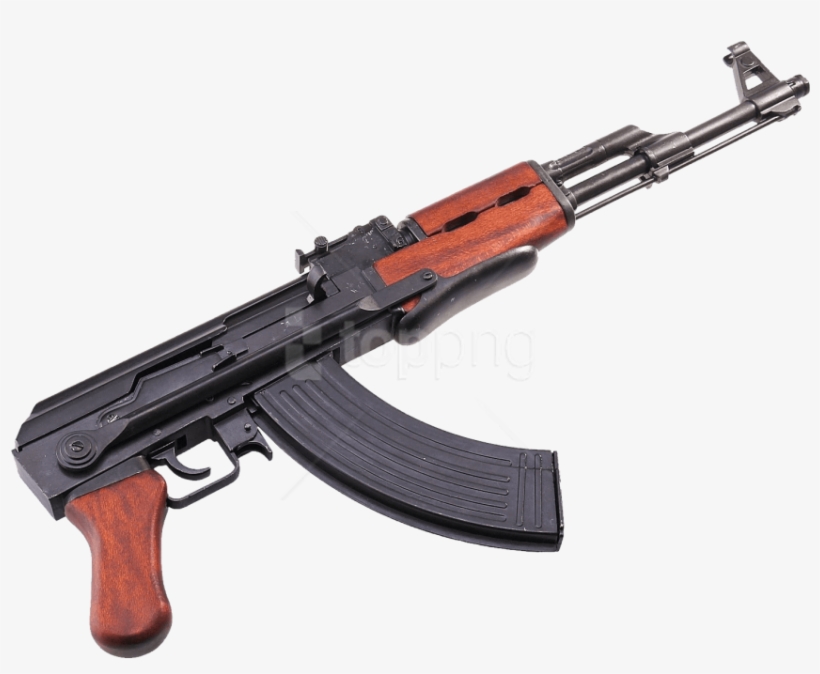 Free Png Download Ak Machine Gun Png Images Background - Ak 47 Png Hd, transparent png download