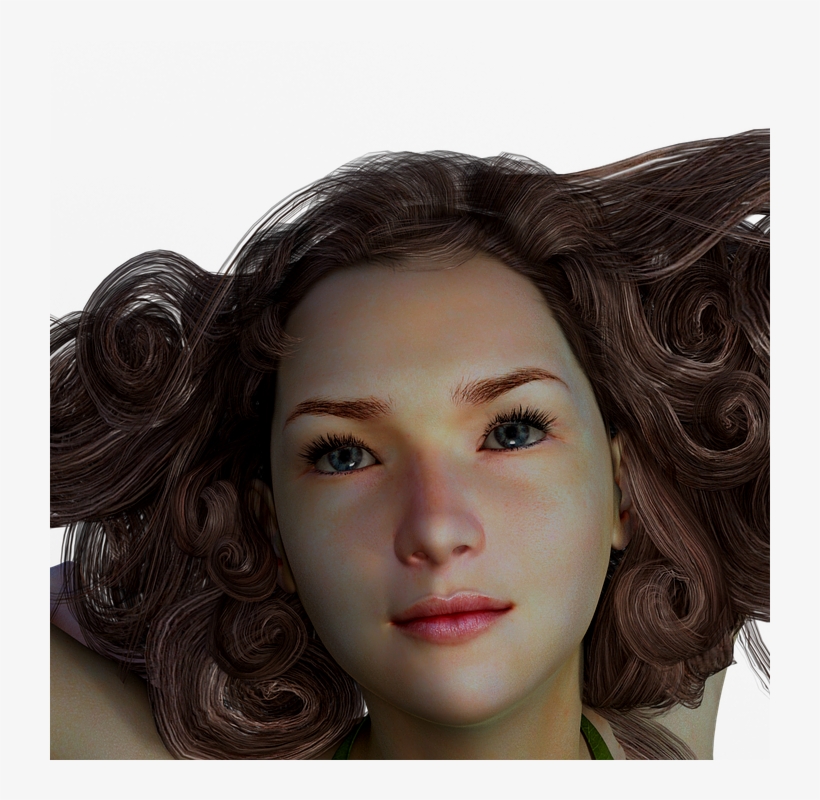 Girl, Face, Eyes, View, Child, Portrait, Dark, Pretty - Girl, transparent png download