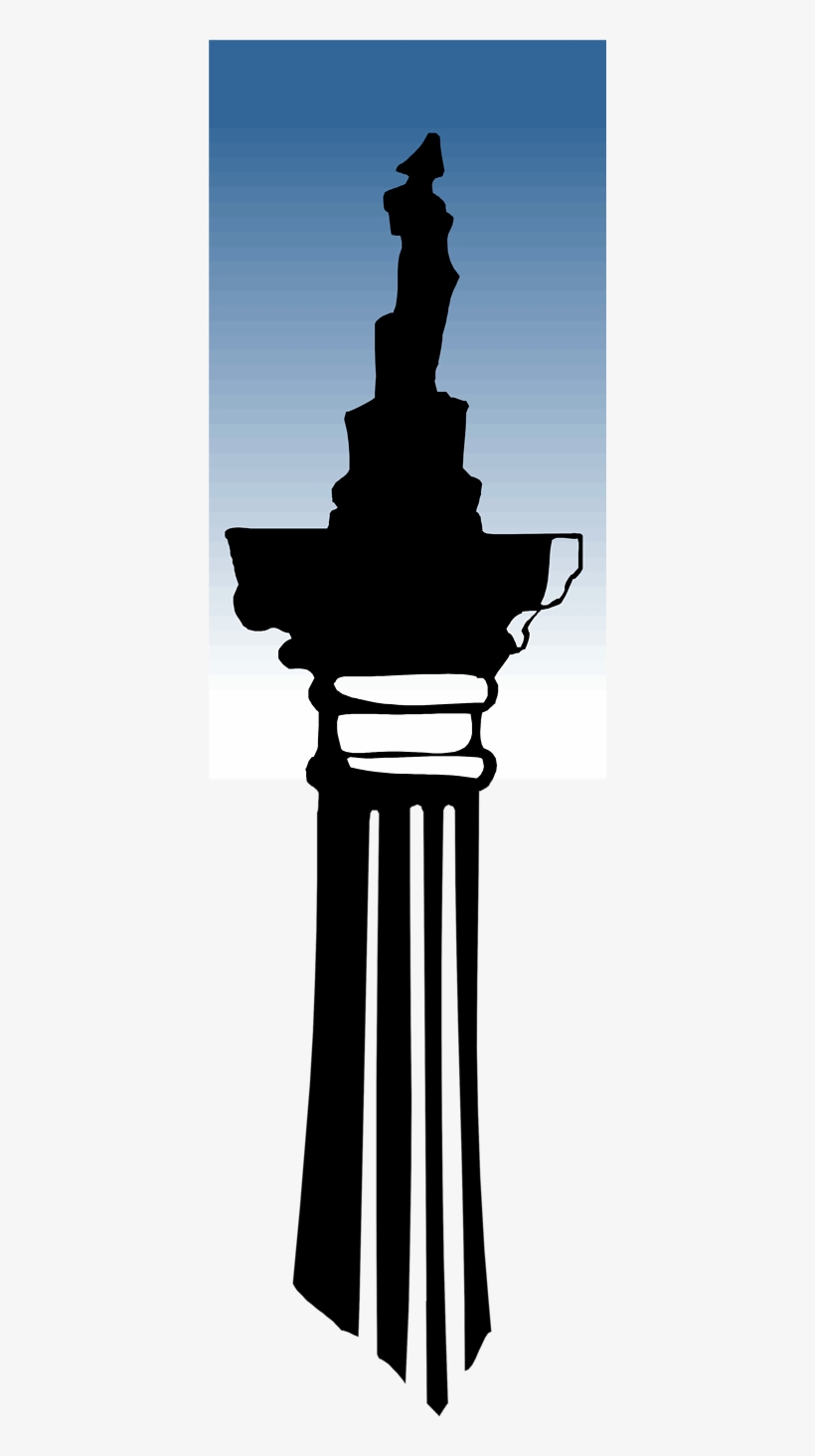 Clip Art Column - Silhouette, transparent png download