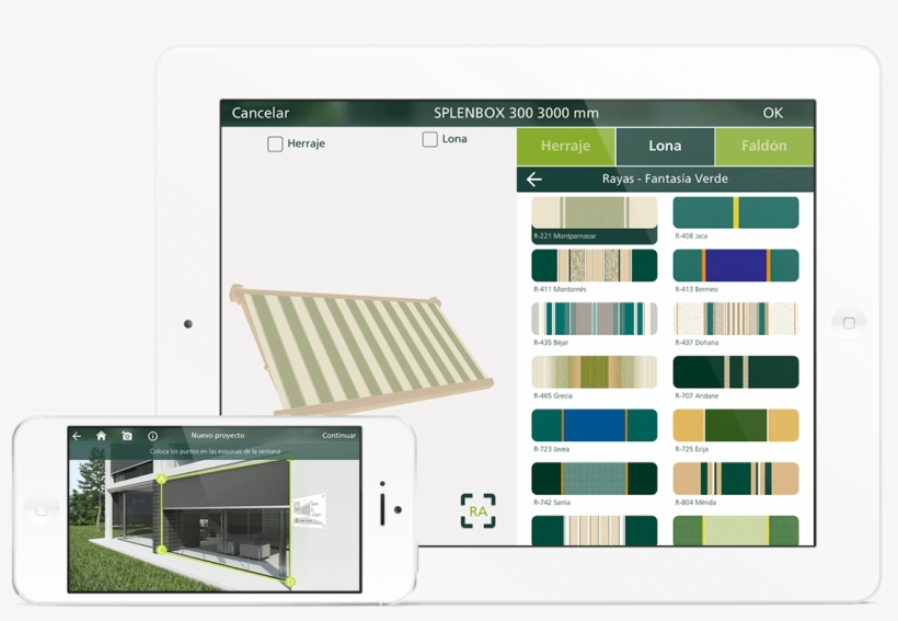 Fotostyle360® Is An App For Smartphones And Tablets - Programa Para Toldos, transparent png download