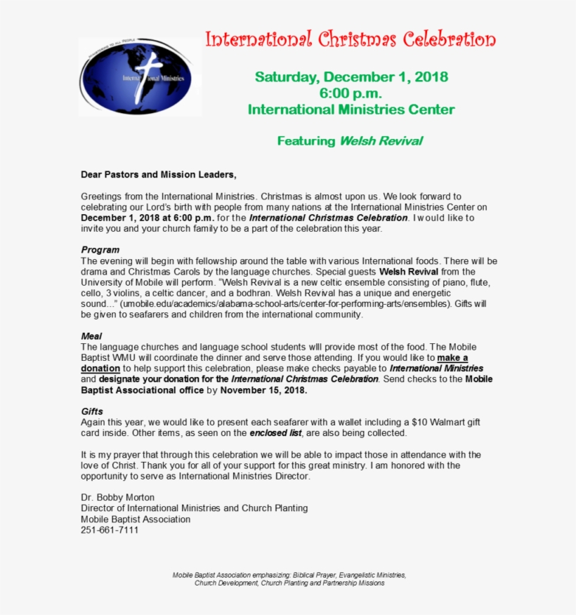International Christmas Celebration December 1, - Circle, transparent png download