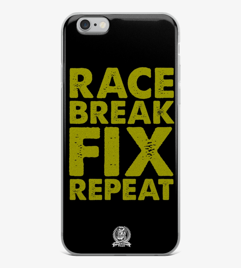Race Fix Break Repeat Phone Case - Smartphone, transparent png download