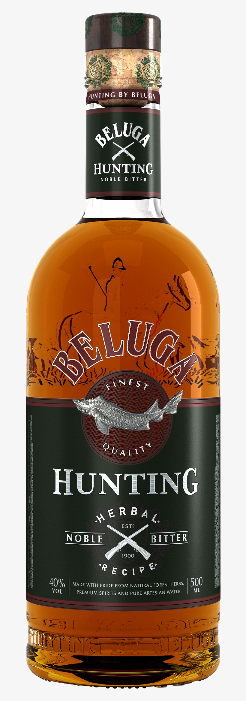 Herbal - Saint James Dark Rum, transparent png download