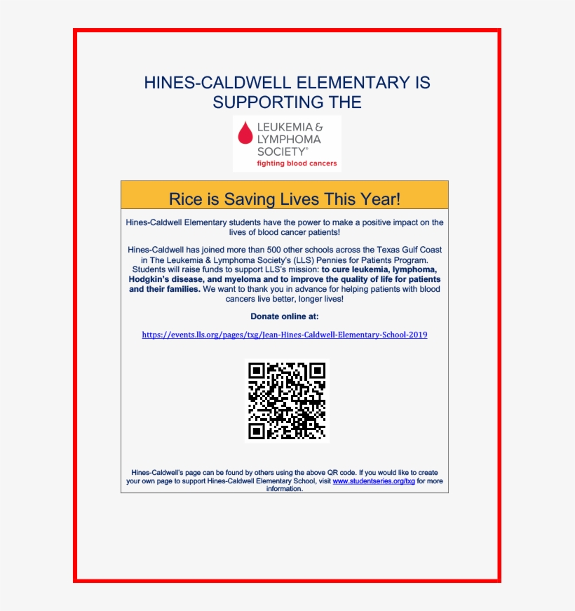 Saving Lives - Leukemia & Lymphoma Society, transparent png download