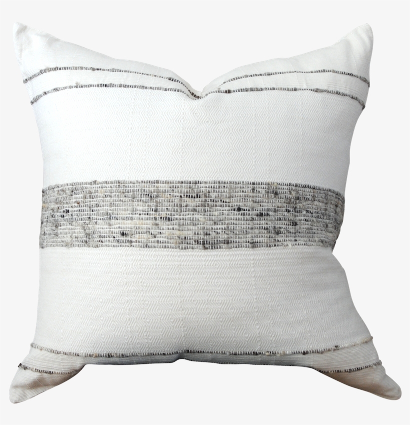 Bogota Gray Throw Pillow - Cushion, transparent png download