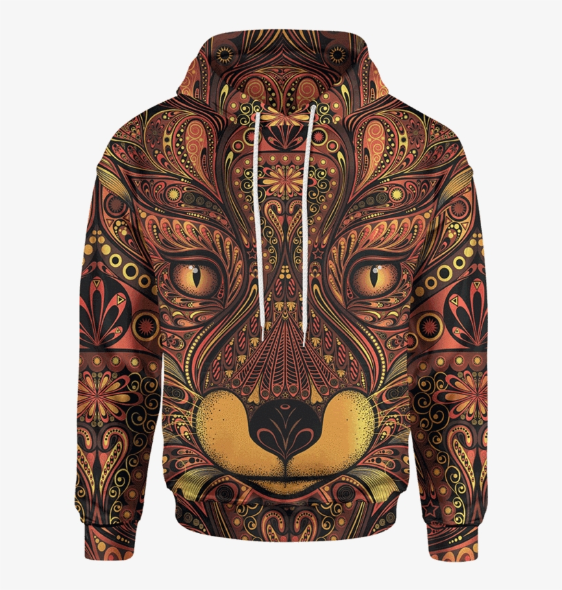 The Red Fox Unisex Hoodie - Sweatshirt, transparent png download