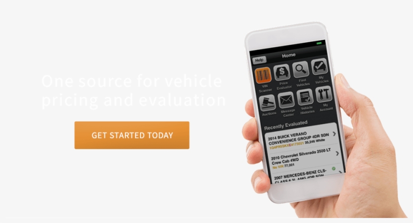 One Source For Vehicle Pricing And Evaluation - Iphone, transparent png download