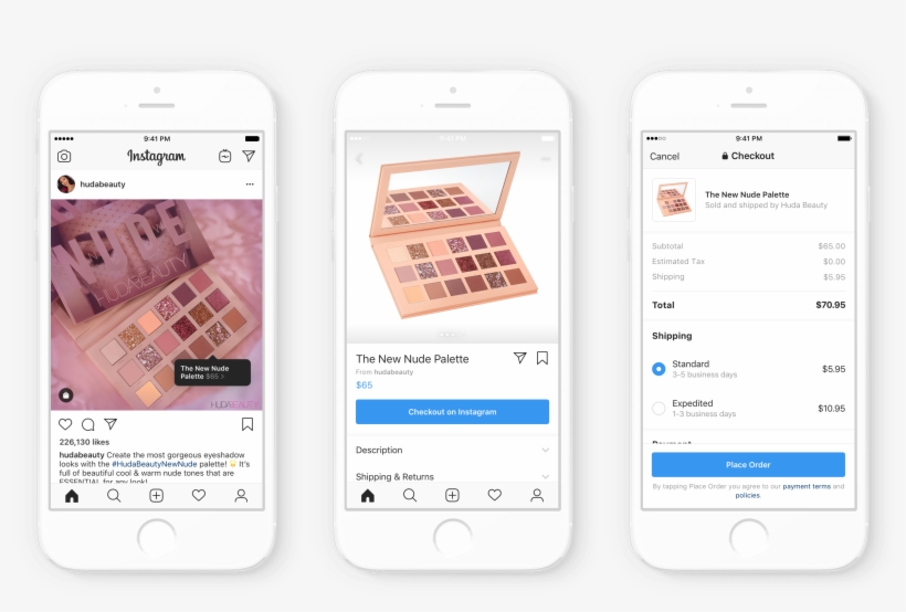 Instagram's Checkout Feature - Instagram, transparent png download