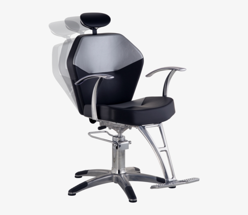 Barber Chair Romana Recliner Back - Cadeira Dompel Reclinavel, transparent png download