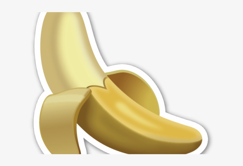 Emoji Clipart Banana - Banana Png, transparent png download